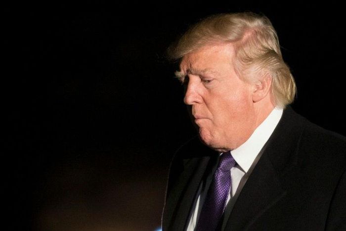 US President Donald Trump returns to the White House after his weekend trip to Mar-a-Lago in Florida