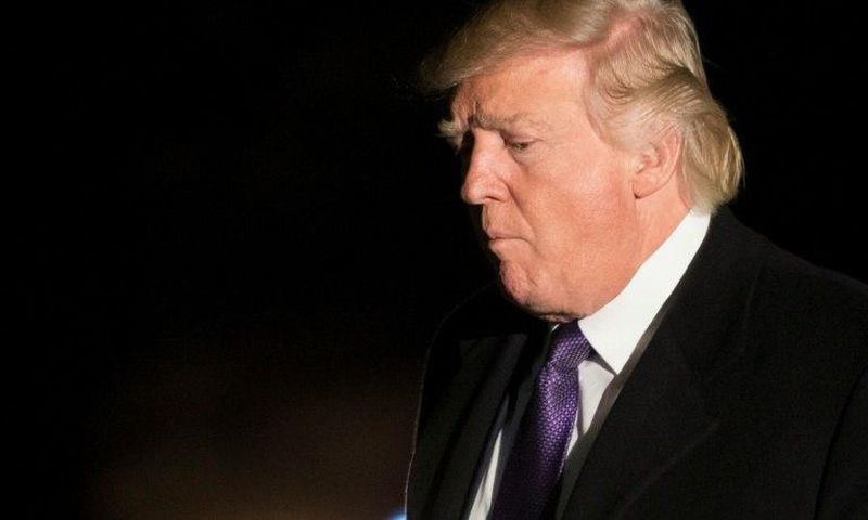 US President Donald Trump returns to the White House after his weekend trip to Mar-a-Lago in Florida