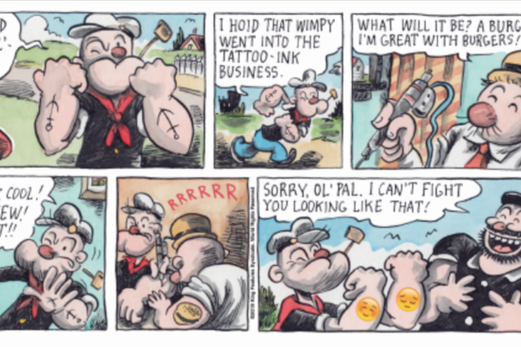 A Modern Take on Popeye for His 90th Birthday