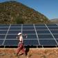 In the Moroccan farming village of Tafoughalt solar panels have been installed to pump water from the ground, as rains dry up