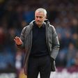 Manchester United's manager Jose Mourinho waits for the start of the English Premier League football match against Burnley April 23, 2017