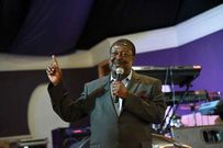Musalia Mudavadi during a service at House of Grace church along Lang'ata Road