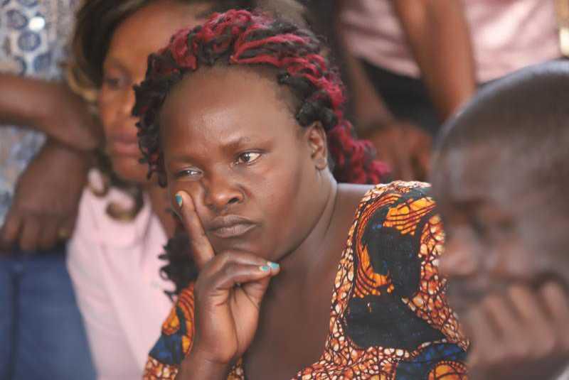 Sharon Otieno's mother Melida Auma