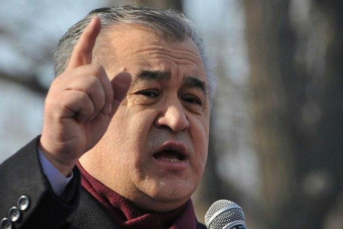 Kyrgyz opposition leader Omurbek Tekebayev heads the socialist Ata-Meken party