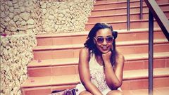 Betty Kyalo in Zanzibar Island.