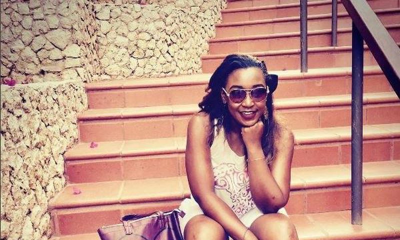 Betty Kyalo in Zanzibar Island.