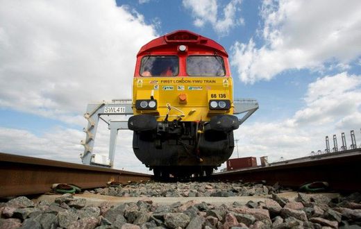 The first freight train to link China directly to the UK arrived in the Chinese city of Yiwu after covering over 12,000-kms (7,500 miles), making it the second-longest route in the world