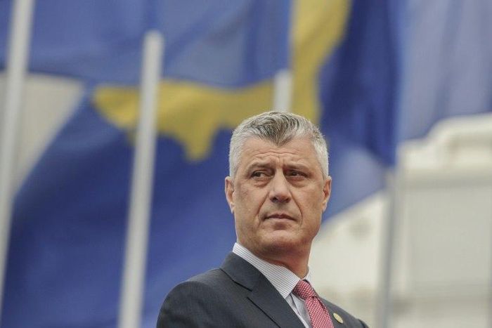 Kosovo's President Hashim Thaci