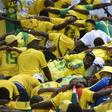Coach-less South Africa stretched an unbeaten record to 14 matches drawing 1-1 away to Mozambique in an international friendly