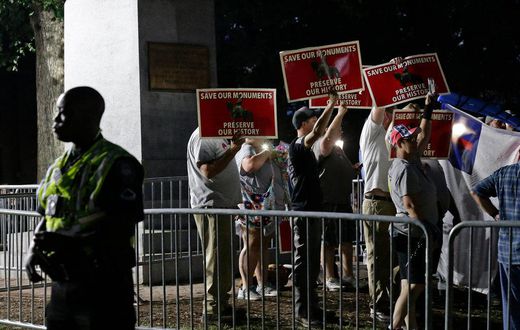 University of North Carolina memorial to slaves is defaced with urine and racial slurs