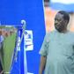 Raila Odinga during the 2019 Sportpesa Cup finals