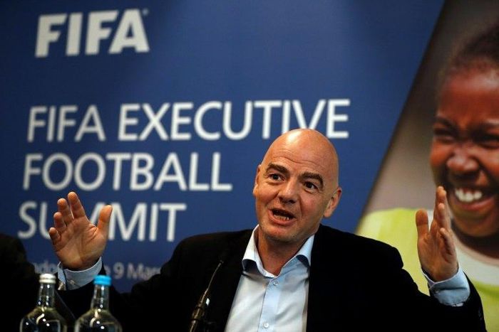 FIFA President Gianni Infantino says the US may not be in a position to submit a World Cup bid