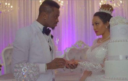 Zari Hasan with Diamond in The Iyena Video. Diamond has bought Zari Hassan Gifts from London