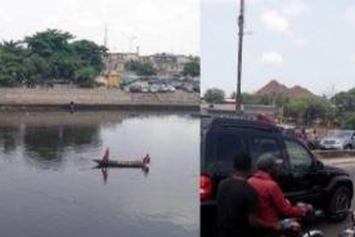 Man jumps into canal along Festac link bridge