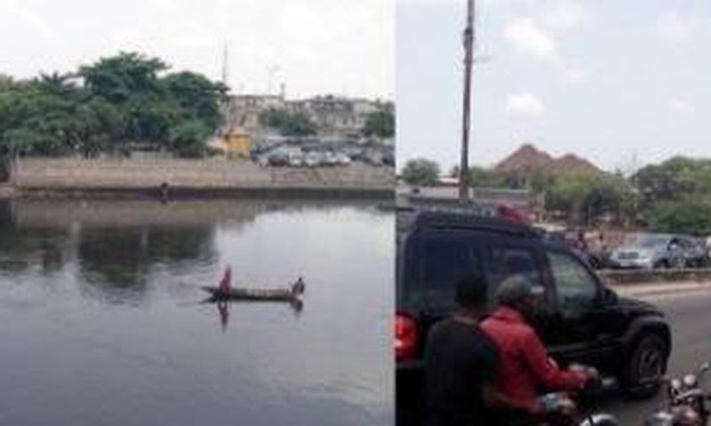 Man jumps into canal along Festac link bridge