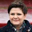 Polish Prime Minister Beata Szydlo pictured at a welcoming ceremony in Warsaw on February 7, 2017