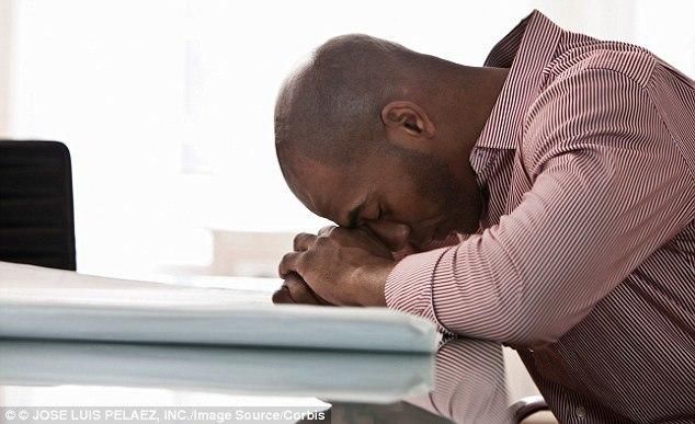 Stressed black man (Courtesy)