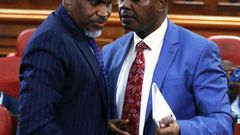 DPP Noordin Haji and DCI George Kinoti