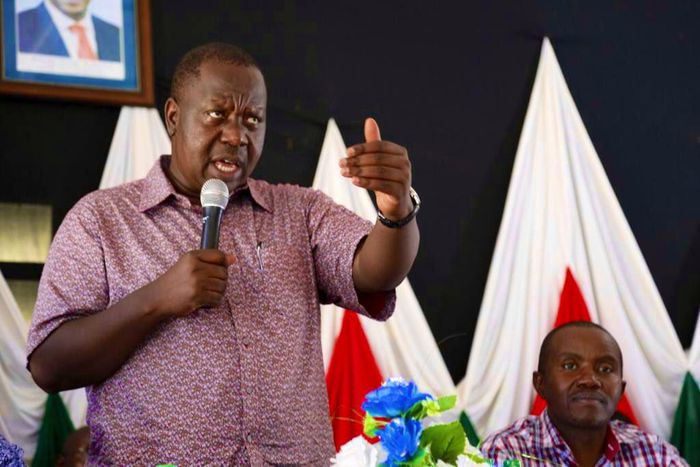 Interior CS Fred Matiang'i in Kilifi County, he has identified the 3 major security issues in the Coast region (Twitter)