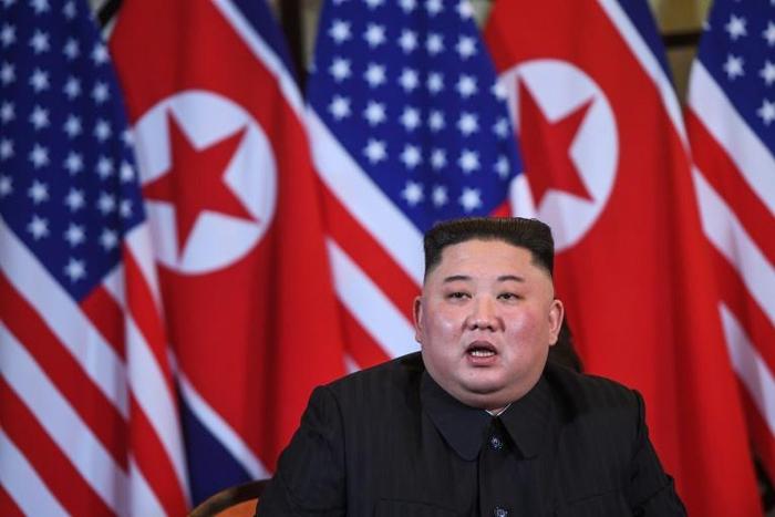 North Korea's leader Kim Jong Un answered a foreign reporter's question at the summit venue -- believed to be the first time he has done so