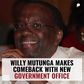 Willy Mutunga Makes Comeback With New Government Office