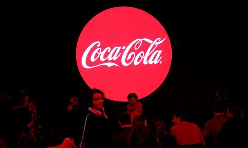 The Coca-Cola Company logo is pictured during a presentation in Paris, France, January 19, 2016. REUTERS/Benoit Tessier