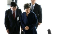 South Korea's ousted president Park Geun-Hye was due in court Tuesday to face trial over the massive corruption scandal that led to her stunning downfall