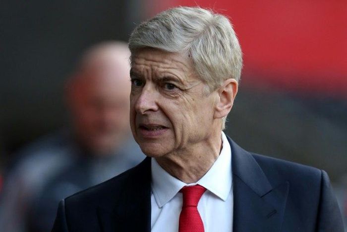Arsenal's French manager Arsene Wenger arrives at the stadium ahead of the English Premier League football match between Swansea City and Arsenal at The Liberty Stadium in Swansea, south Wales on January 14, 2017