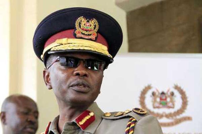 Inspector-General of police Joseph Boinnet