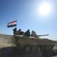 Iraqi forces, supported by the Hashed al-Shaabi (Popular Mobilisation) paramilitaries, advance near the village of Husseinyah, south of Mosul on February 20, 2017