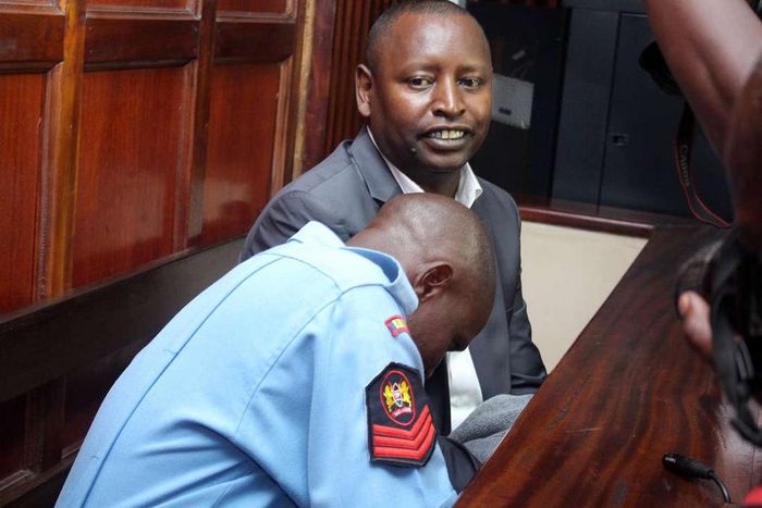 Samburu Governor Moses Kasaine Lenolkulal during his court appearance on Wednesday, his bail was reduced from Sh100 million to Sh10 million