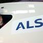 Emmanuel Macron visits the Alstom factory in Belfort, eastern France, last year