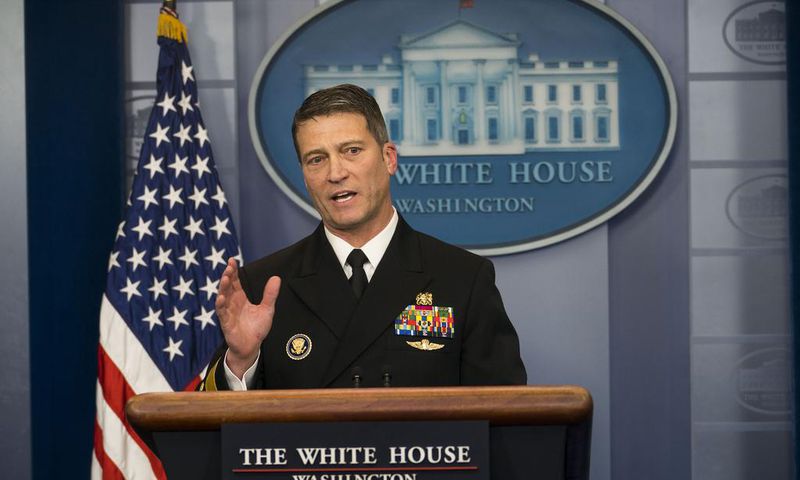 Trump Will Have His Yearly Physical on Friday, Without Dr. Ronny Jackson