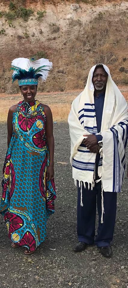 Wanja Michuki participating in Mt Kenya Prayer Walk in 2018