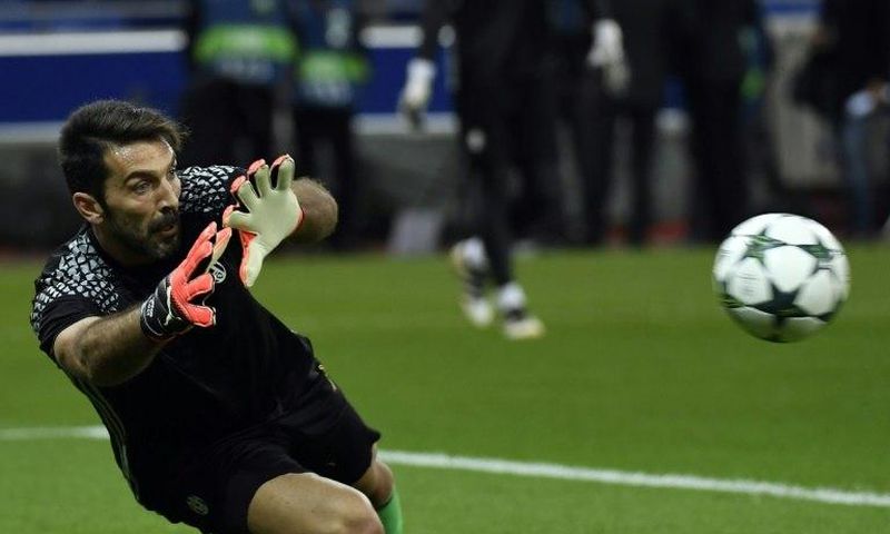 Italy Juventus goalkeeping legend Gianluigi Buffon at 38 years old, is still going strong for both club and country at the tail end of what has been a hugely successful career