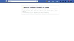 A screen grab of Uhuru Kenyatta's deleted Facebook page