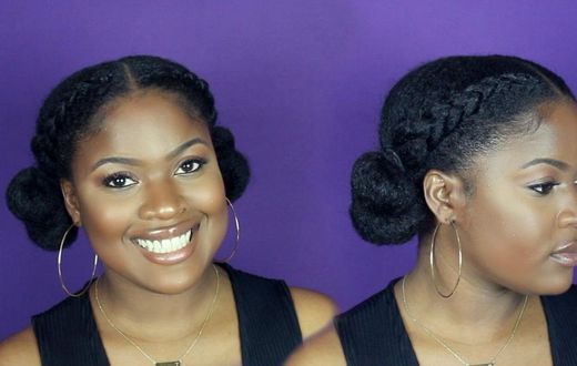 Black natural hairstyles to try out (Pinterest)