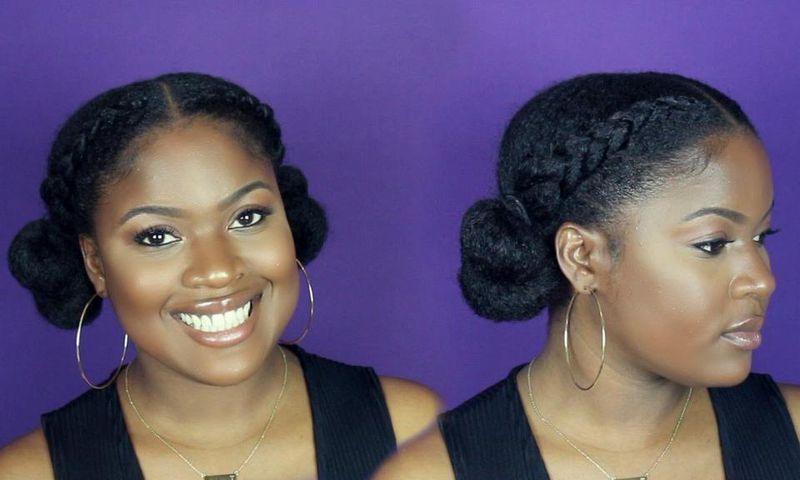 Black natural hairstyles to try out (Pinterest)