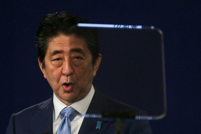 Japan PM said the North Korea launch was "absolutely unacceptable"