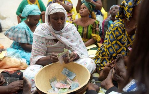 A common practice throughout Africa, many Senegalese take part in centuries-old microcredit schemes called "tontines" to finance their projects
