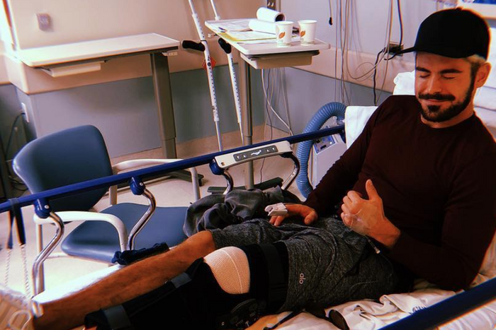 Zac Efron Shreds Too Much Gnar, Tears ACL