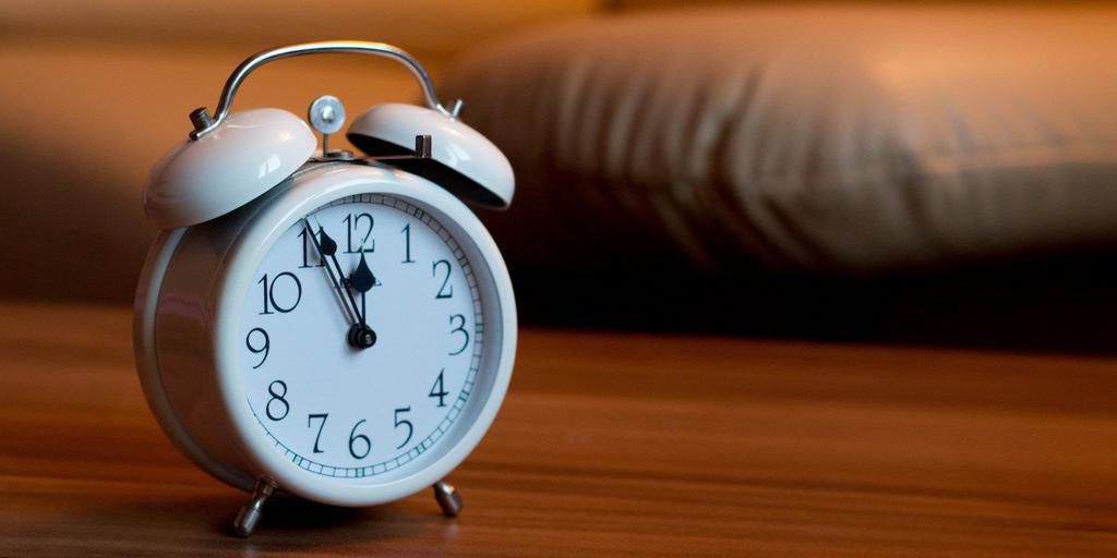 Try an alarm clock instead of a smartphone alarm.