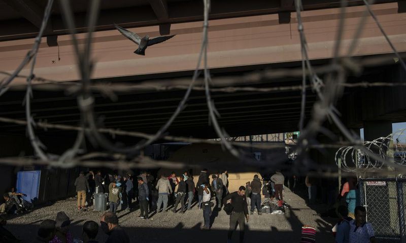 Migrant Camp Under El Paso Bridge Has Been Cleared Out