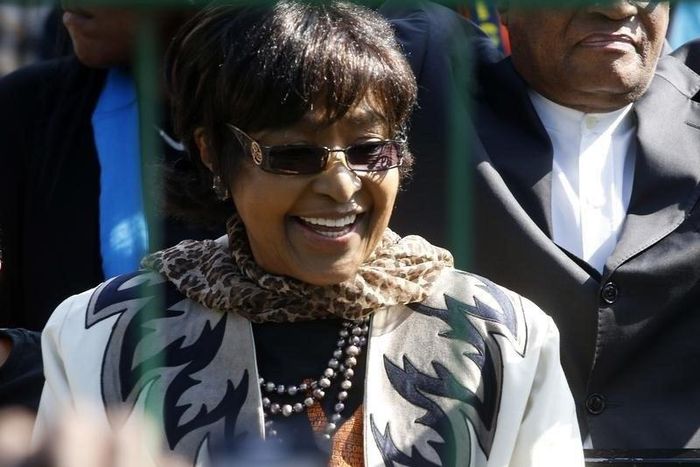 Winnie Madikizela-Mandela in Pretoria, in this July 18, 2013 file photo.