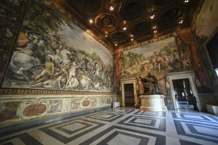 The EU will mark it's 60th anniversary in the Hall of the Horatii and Curiatii where the Treaty of Rome was signed in 1957