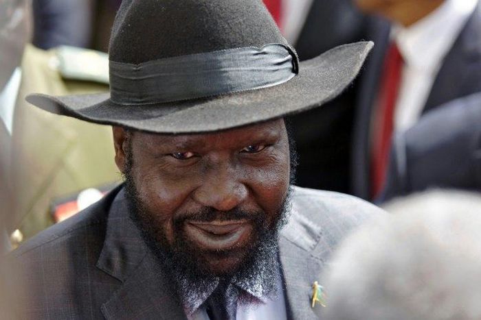 South Sudan has been at war since 2013 when President Salva Kiir, pictured in February 2017, fell out with his former deputy turned rebel leader Riek Machar, prompting deadly clashes between the Dinka and Nuer ethnic groups