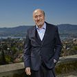 Former FIFA president Sepp Blatter poses during a photo session, past the city of Zurich, after an interview with news agencies on April 21, 2017