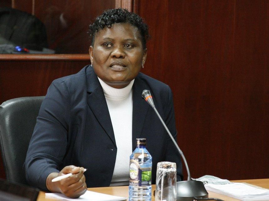 Justice Hedwig Ong’undi during a past meeting