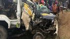 A past accident along the Mai Mahiu-Narok highway