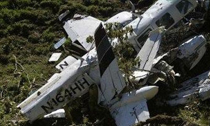 crashed plane